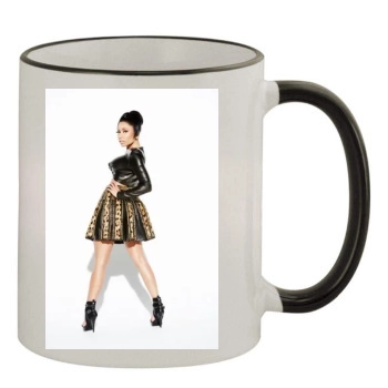 Nicki Minaj 11oz Colored Rim & Handle Mug