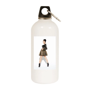 Nicki Minaj White Water Bottle With Carabiner