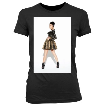 Nicki Minaj Women's Junior Cut Crewneck T-Shirt