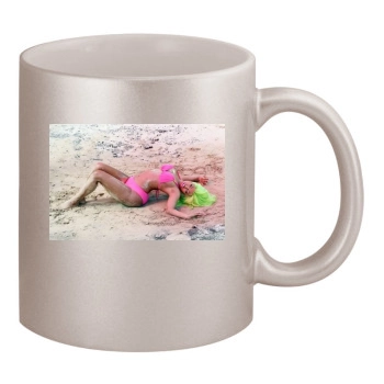 Nicki Minaj 11oz Metallic Silver Mug