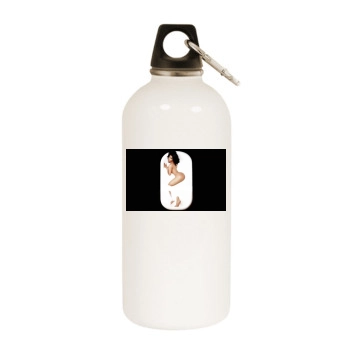 Nicki Minaj White Water Bottle With Carabiner