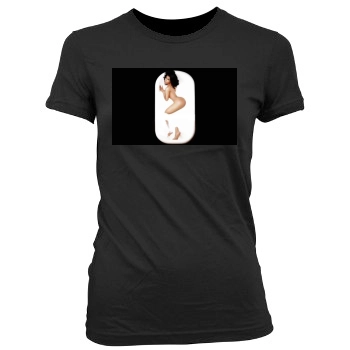 Nicki Minaj Women's Junior Cut Crewneck T-Shirt