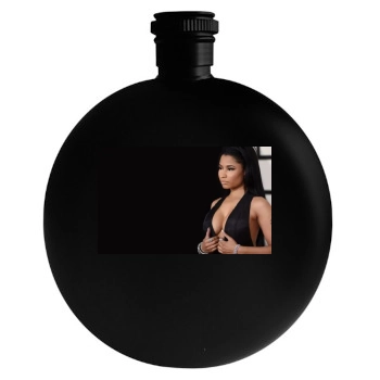 Nicki Minaj Round Flask
