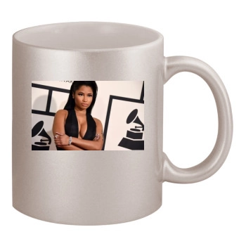 Nicki Minaj 11oz Metallic Silver Mug