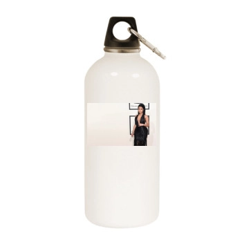 Nicki Minaj White Water Bottle With Carabiner