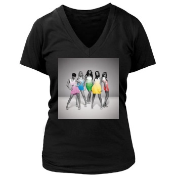 The Saturdays Women's Deep V-Neck TShirt