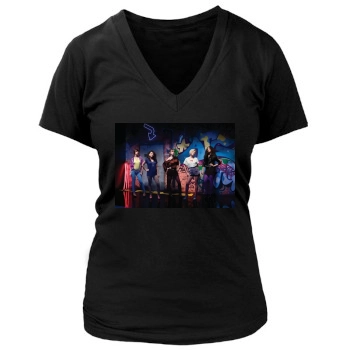 The Saturdays Women's Deep V-Neck TShirt