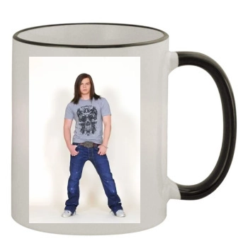 Tokio Hotel 11oz Colored Rim & Handle Mug