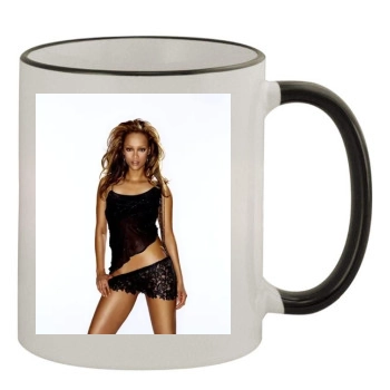 Tyra Banks 11oz Colored Rim & Handle Mug