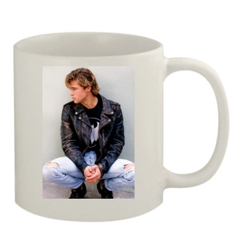 Brad Pitt 11oz White Mug