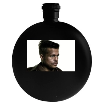 Brad Pitt Round Flask