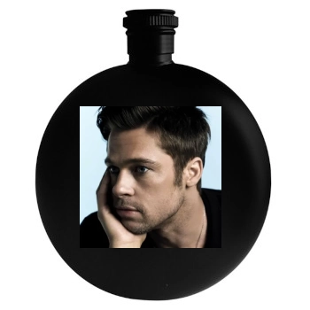 Brad Pitt Round Flask