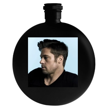 Brad Pitt Round Flask