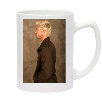 Brad Pitt 14oz White Statesman Mug