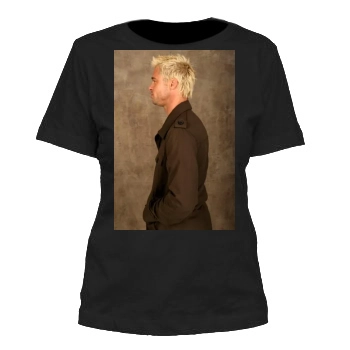 Brad Pitt Women's Cut T-Shirt