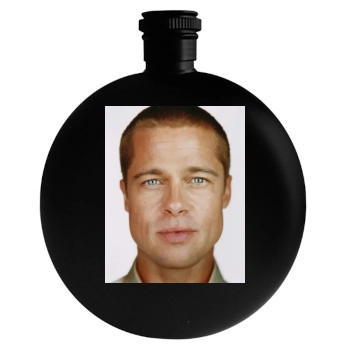 Brad Pitt Round Flask