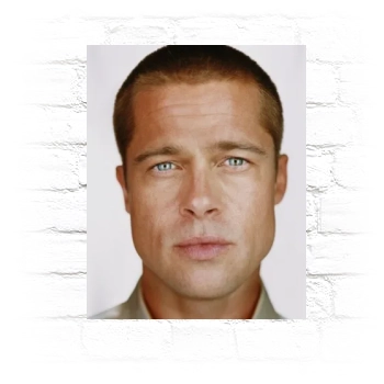 Brad Pitt Metal Wall Art