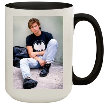 Brad Pitt 15oz Colored Inner & Handle Mug