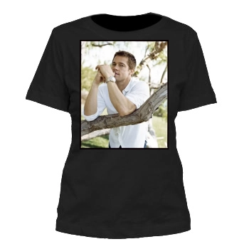 Brad Pitt Women's Cut T-Shirt