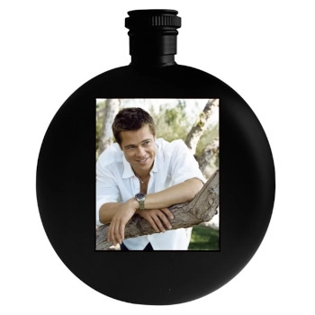 Brad Pitt Round Flask