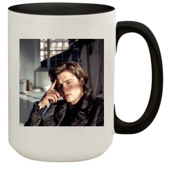 Brad Pitt 15oz Colored Inner & Handle Mug