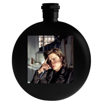 Brad Pitt Round Flask