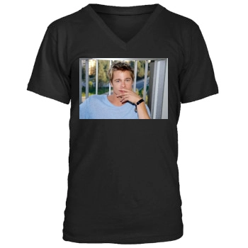 Brad Pitt Men's V-Neck T-Shirt