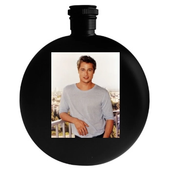 Brad Pitt Round Flask