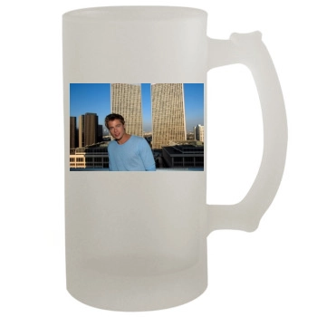 Brad Pitt 16oz Frosted Beer Stein