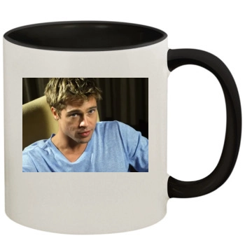 Brad Pitt 11oz Colored Inner & Handle Mug