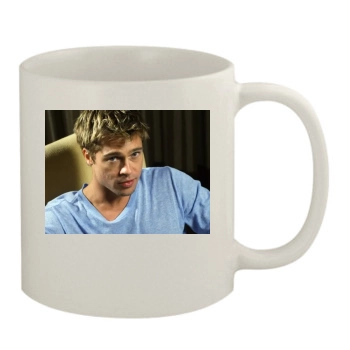 Brad Pitt 11oz White Mug