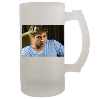 Brad Pitt 16oz Frosted Beer Stein