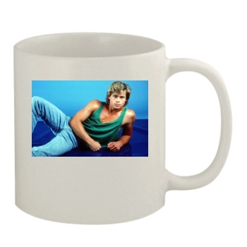 Brad Pitt 11oz White Mug