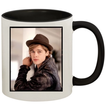 Brad Pitt 11oz Colored Inner & Handle Mug