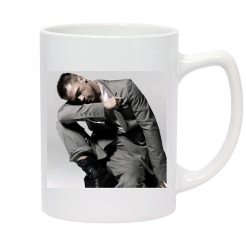 Brad Pitt 14oz White Statesman Mug