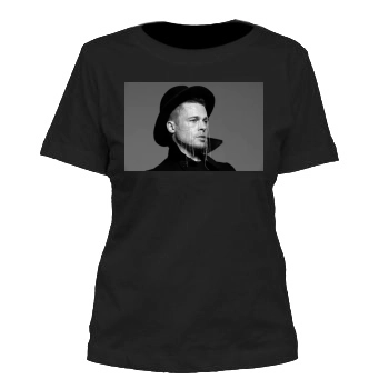 Brad Pitt Women's Cut T-Shirt