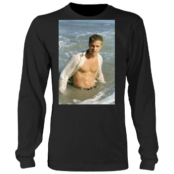 Brad Pitt Men's Heavy Long Sleeve TShirt