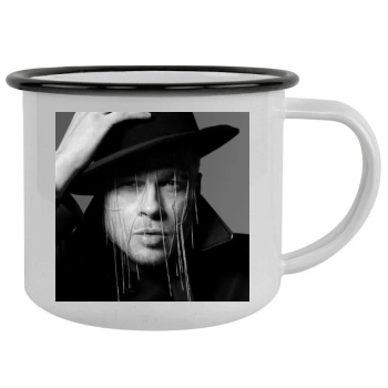 Brad Pitt Camping Mug