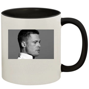 Brad Pitt 11oz Colored Inner & Handle Mug