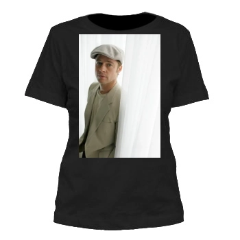 Brad Pitt Women's Cut T-Shirt