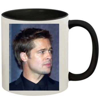 Brad Pitt 11oz Colored Inner & Handle Mug