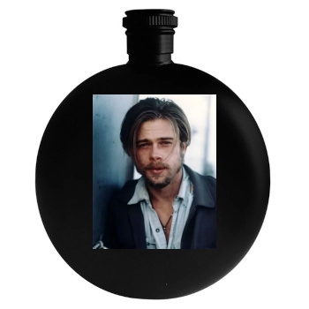 Brad Pitt Round Flask