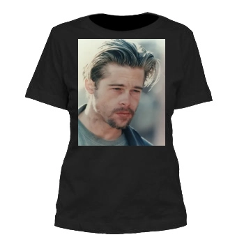 Brad Pitt Women's Cut T-Shirt