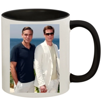 Brad Pitt 11oz Colored Inner & Handle Mug