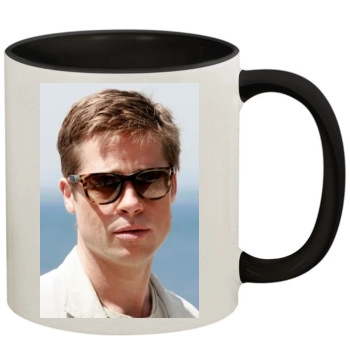 Brad Pitt 11oz Colored Inner & Handle Mug