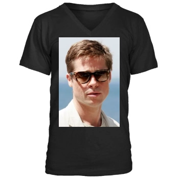 Brad Pitt Men's V-Neck T-Shirt