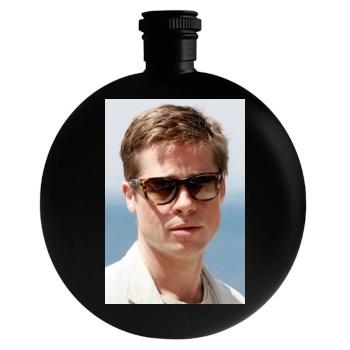 Brad Pitt Round Flask