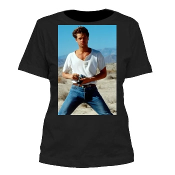 Brad Pitt Women's Cut T-Shirt