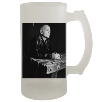 Bruce Willis 16oz Frosted Beer Stein