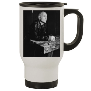 Bruce Willis Stainless Steel Travel Mug